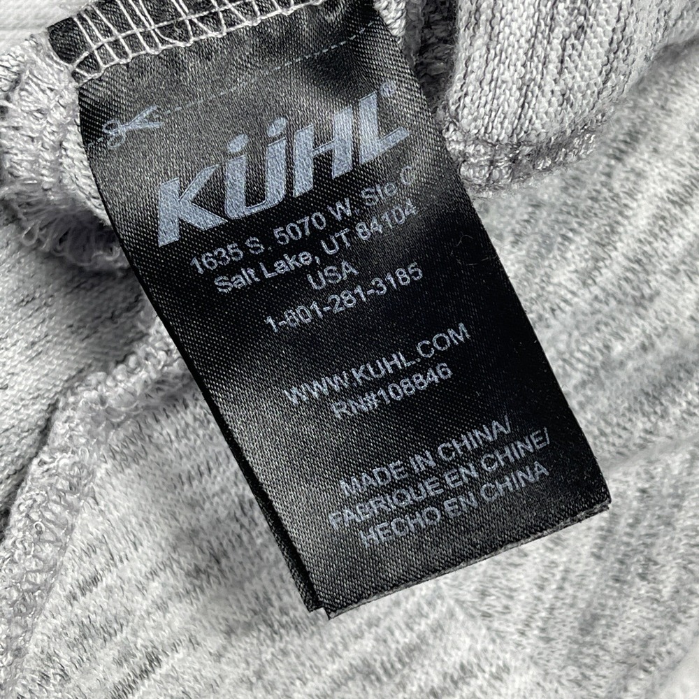 Kuhl Sweatshirt Womens XS Gray Lea Pullover Heathered Lightweight Hiking Camping - Picture 9 of 15